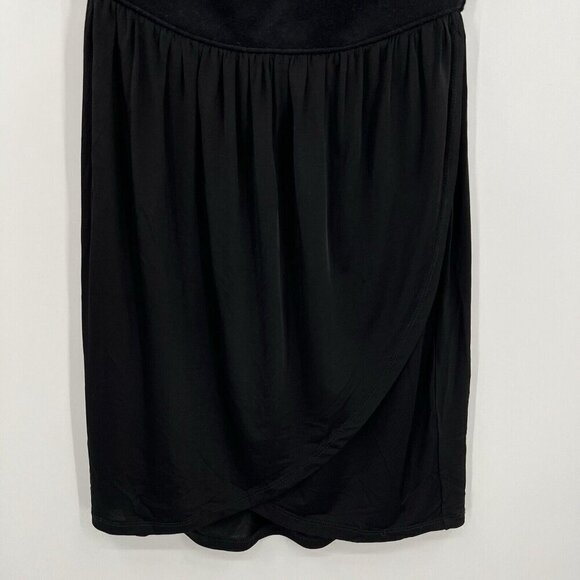 Susana Monaco Black Wool Blend Sample Dress Size 4 *Runs Small* - Picture 2 of 7